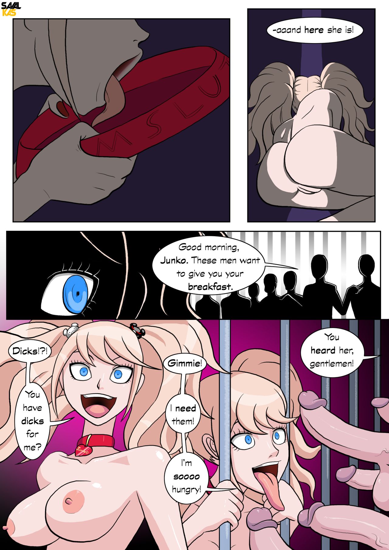 Junko Enoshima - The Ultimate Cumslut - Page 2 - Comic Porn XXX
