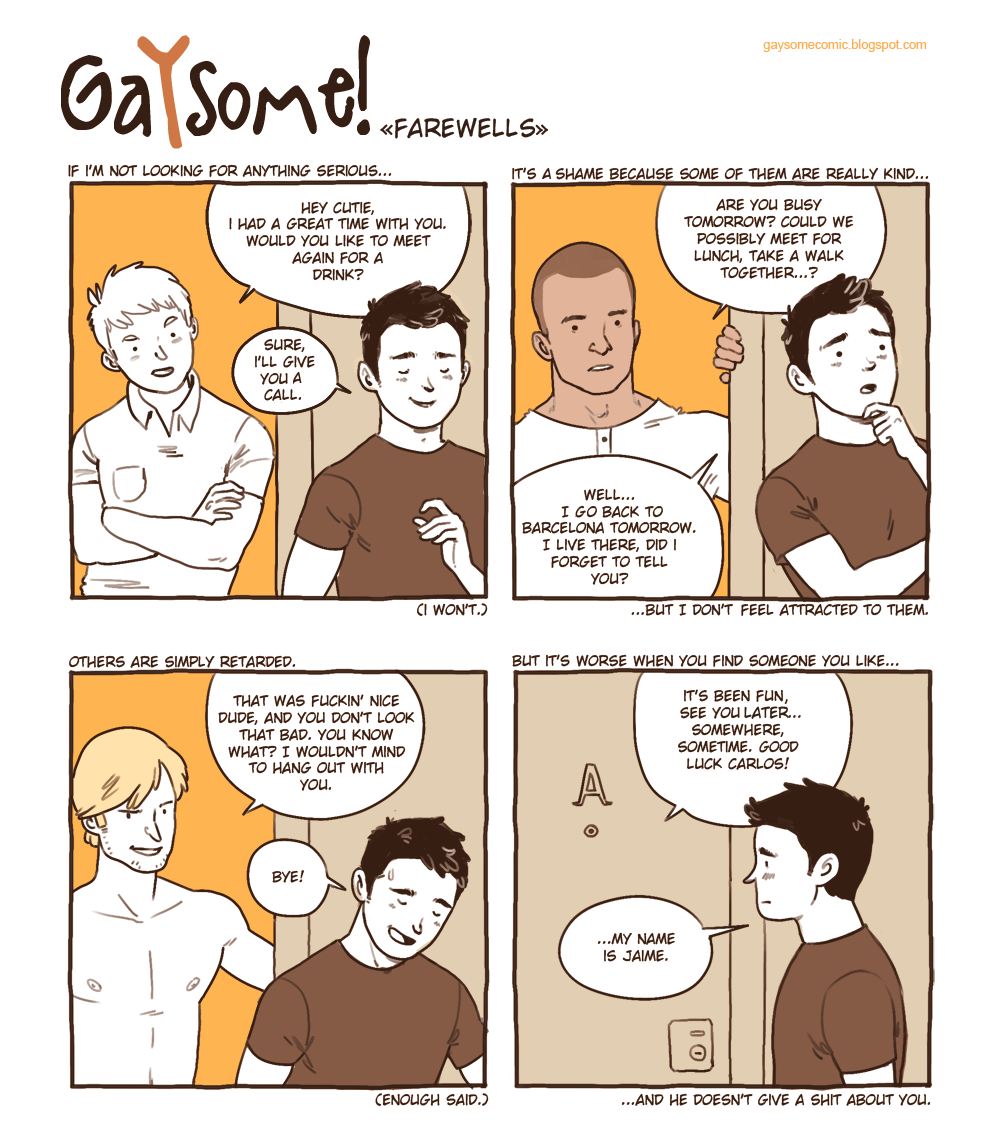 Gaysome! page 1 full