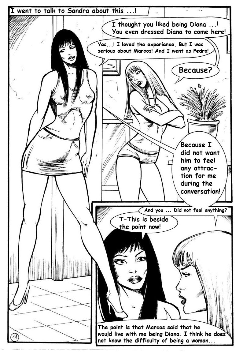 Contos T #03 - Diana & Gina Forever! page 12 full