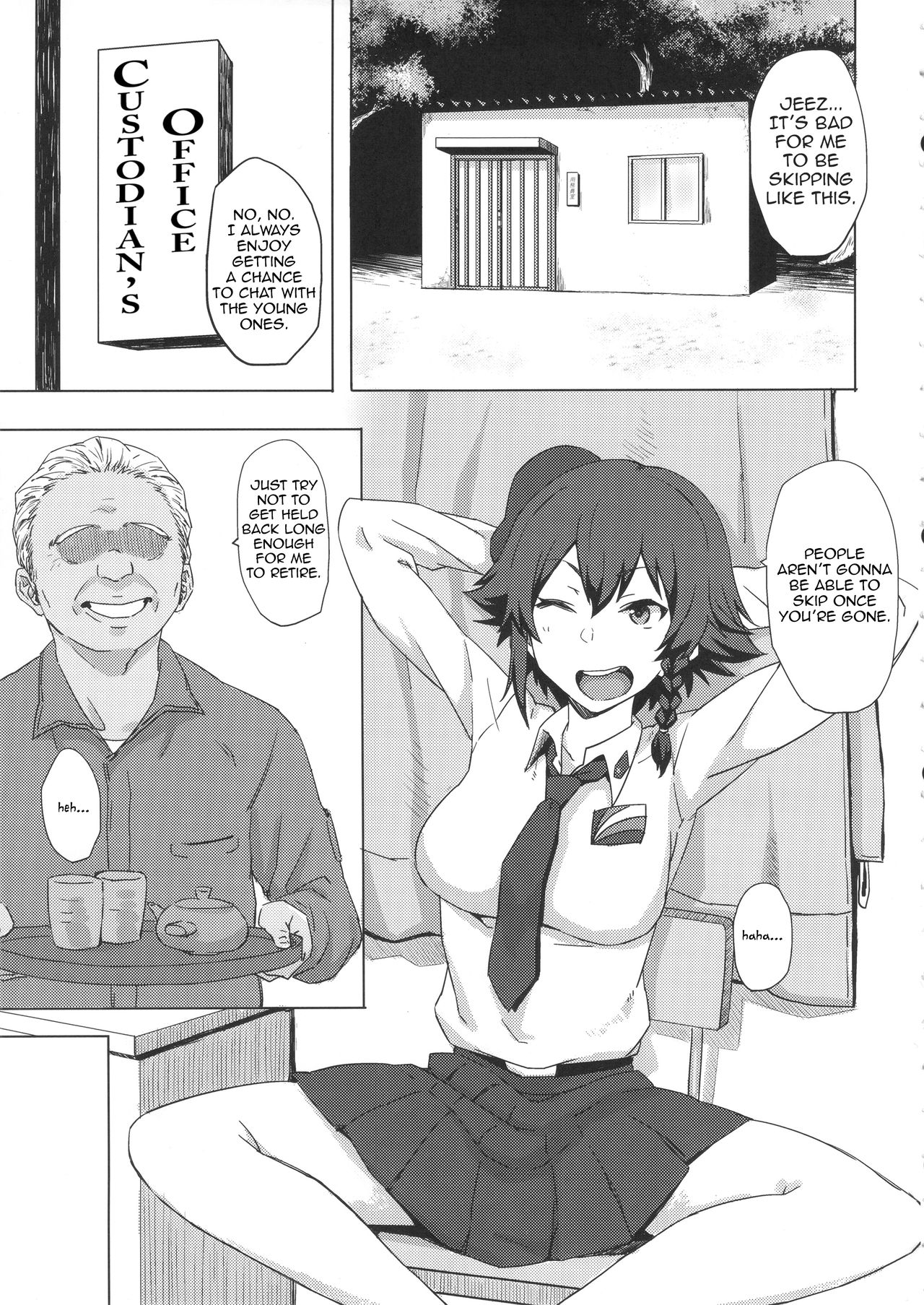 Otoko o Shitta Sensha Musume Ni | A Tank Girl Meets a Man II page 2 full