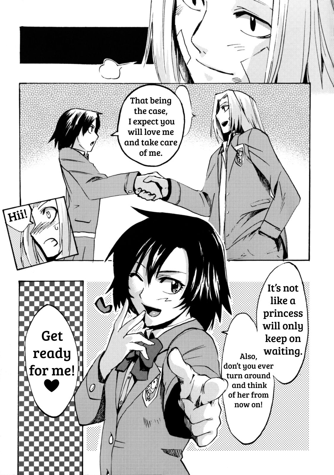 Te to Te Tsunaide #5 Kakugo Shite ne page 11 full