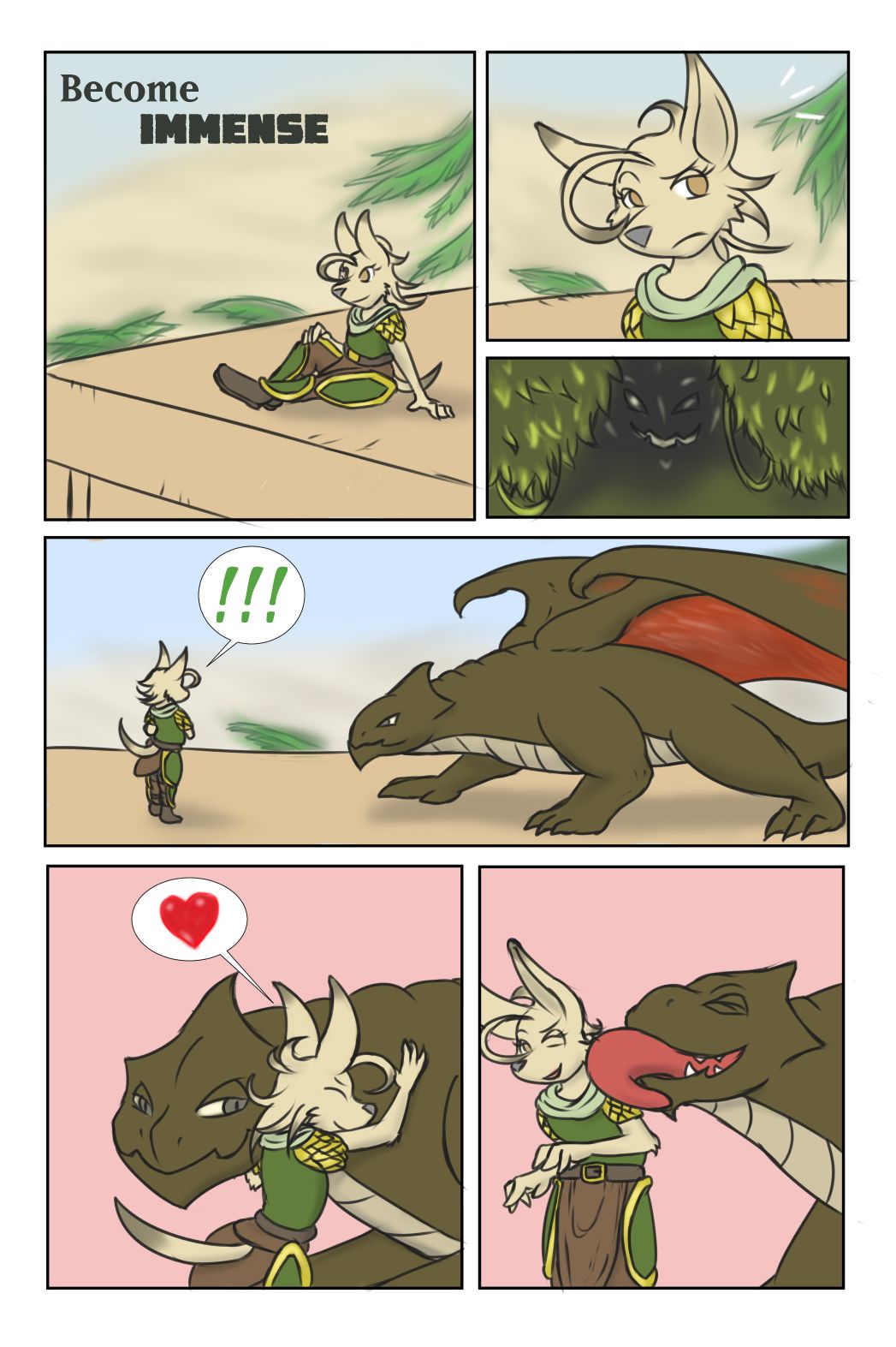 Become Immense page 1 full