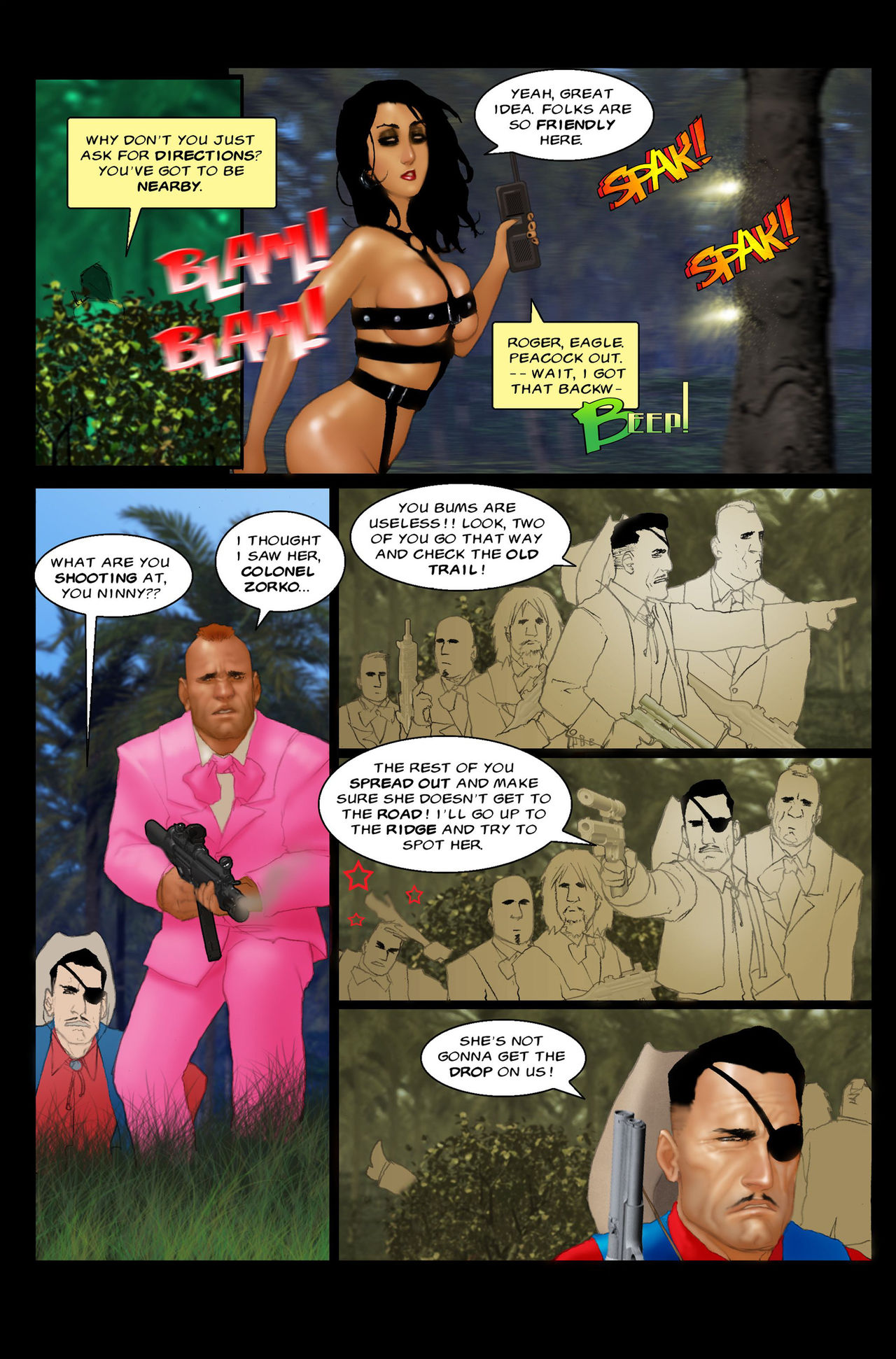 Sean Harrington - Spying with Lana Case 16 - The Morning After Unut version page 9 full
