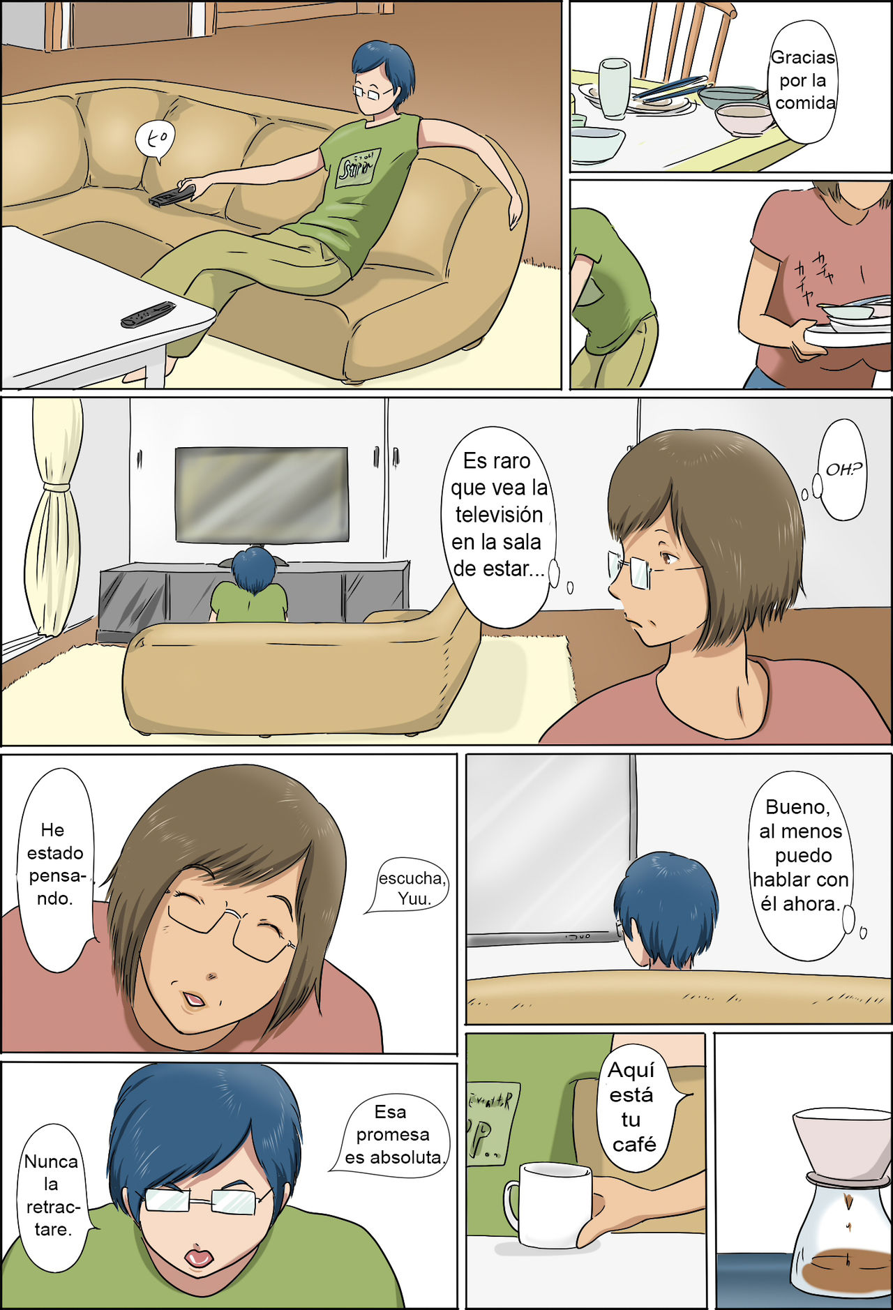 Haha to Musuko no Kazoku Seikatsu | Vida familiar de madre e hijo. page 10 full