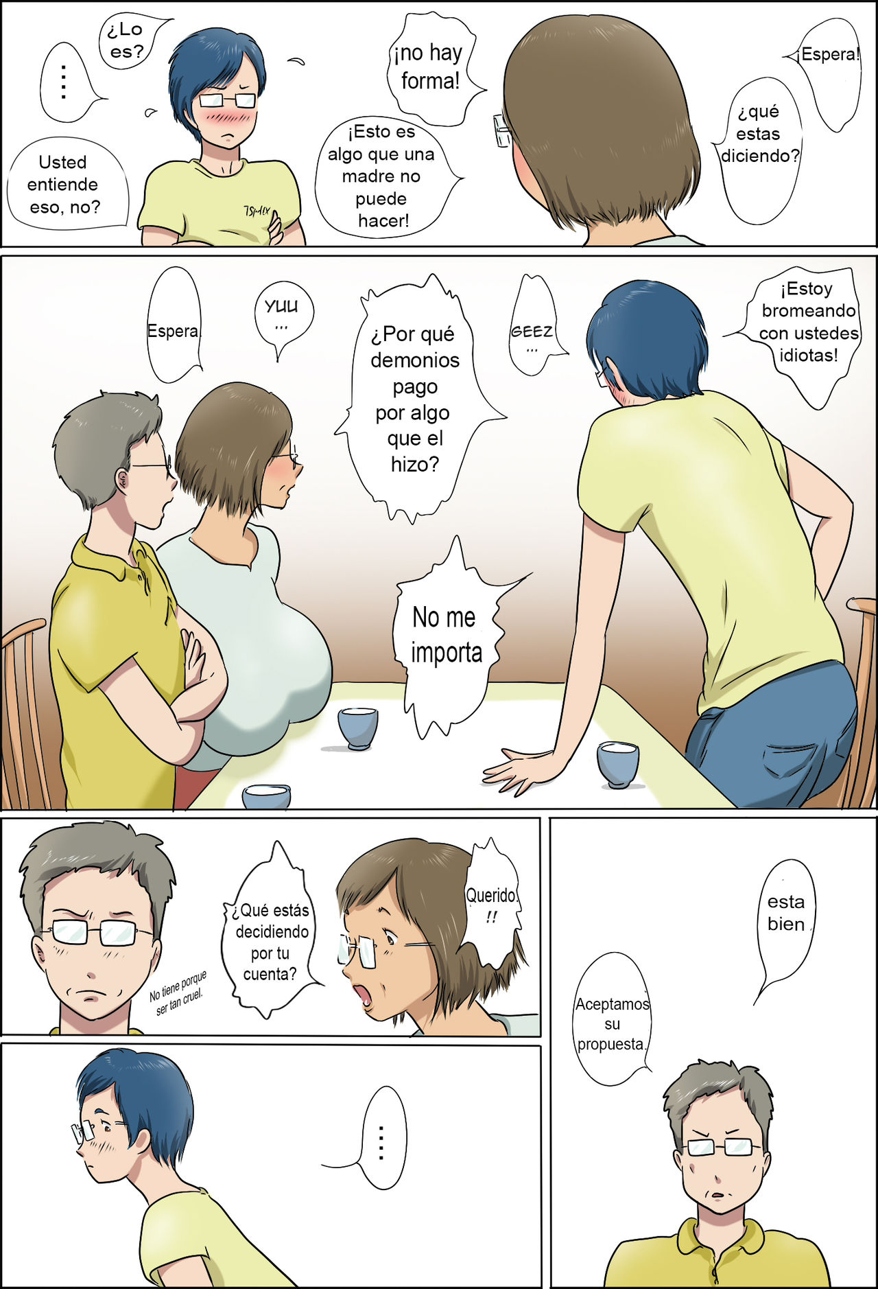 Haha to Musuko no Kazoku Seikatsu | Vida familiar de madre e hijo. page 7 full