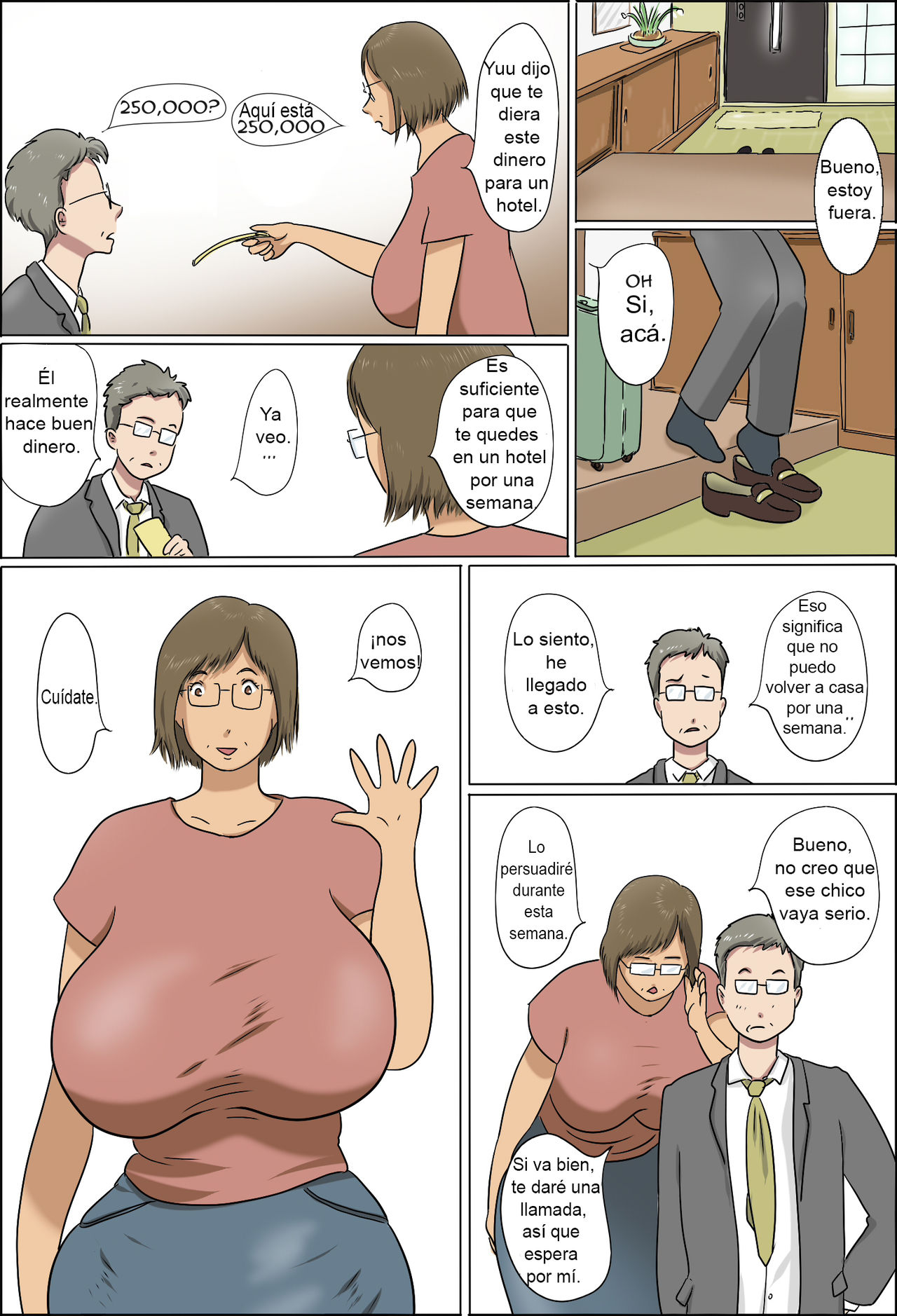 Haha to Musuko no Kazoku Seikatsu | Vida familiar de madre e hijo. page 8 full