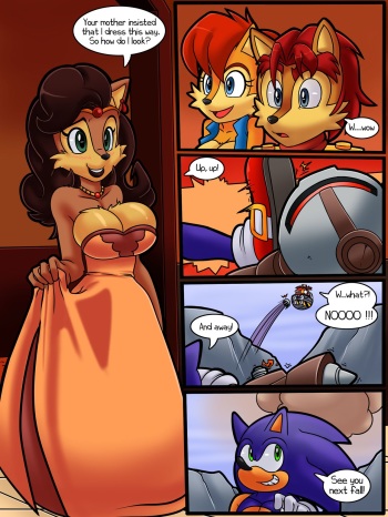 [Dreamcastzx1,LittleGrayBunny] Royal Clusterfuck (Sonic The Hedgehog) On-going [WIP] cover