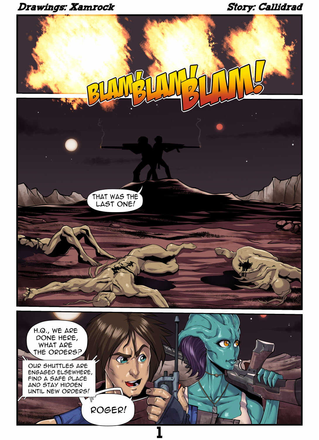 Aliens & Sex Rescue Operation page 2 full