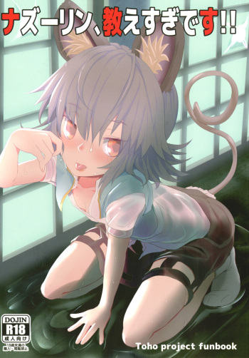 (Reitaisai 13) [Classic Orange (Ishikkoro)] Nazrin, Oshiesugi desu!! (Touhou Project) cover