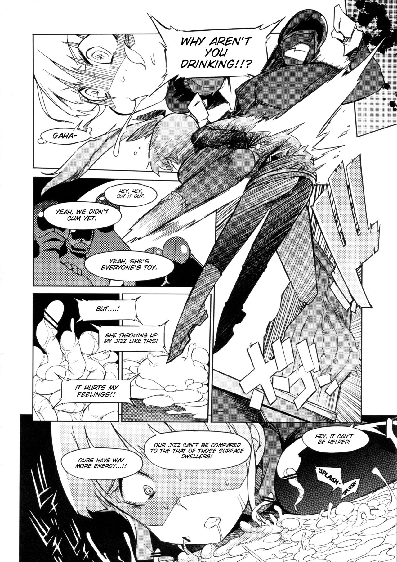 the Pink - Tokusatsu Heroine Tsukamaeta!!! Part A page 12 full