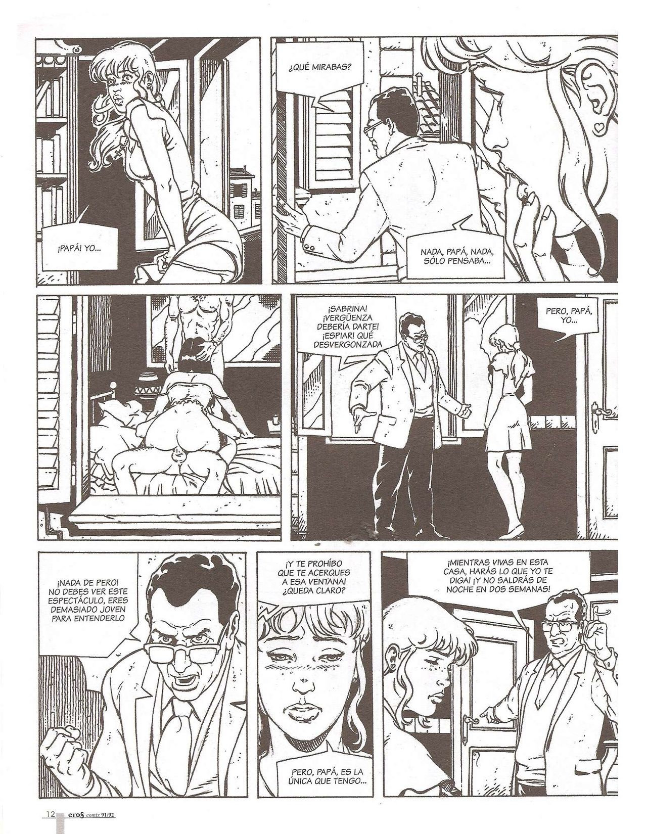 Eros Comix #91/92 page 12 full