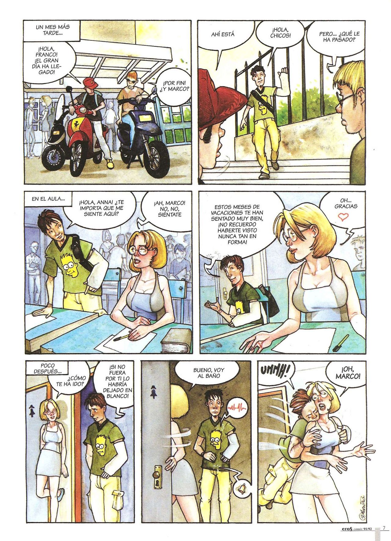 Eros Comix #91/92 page 7 full