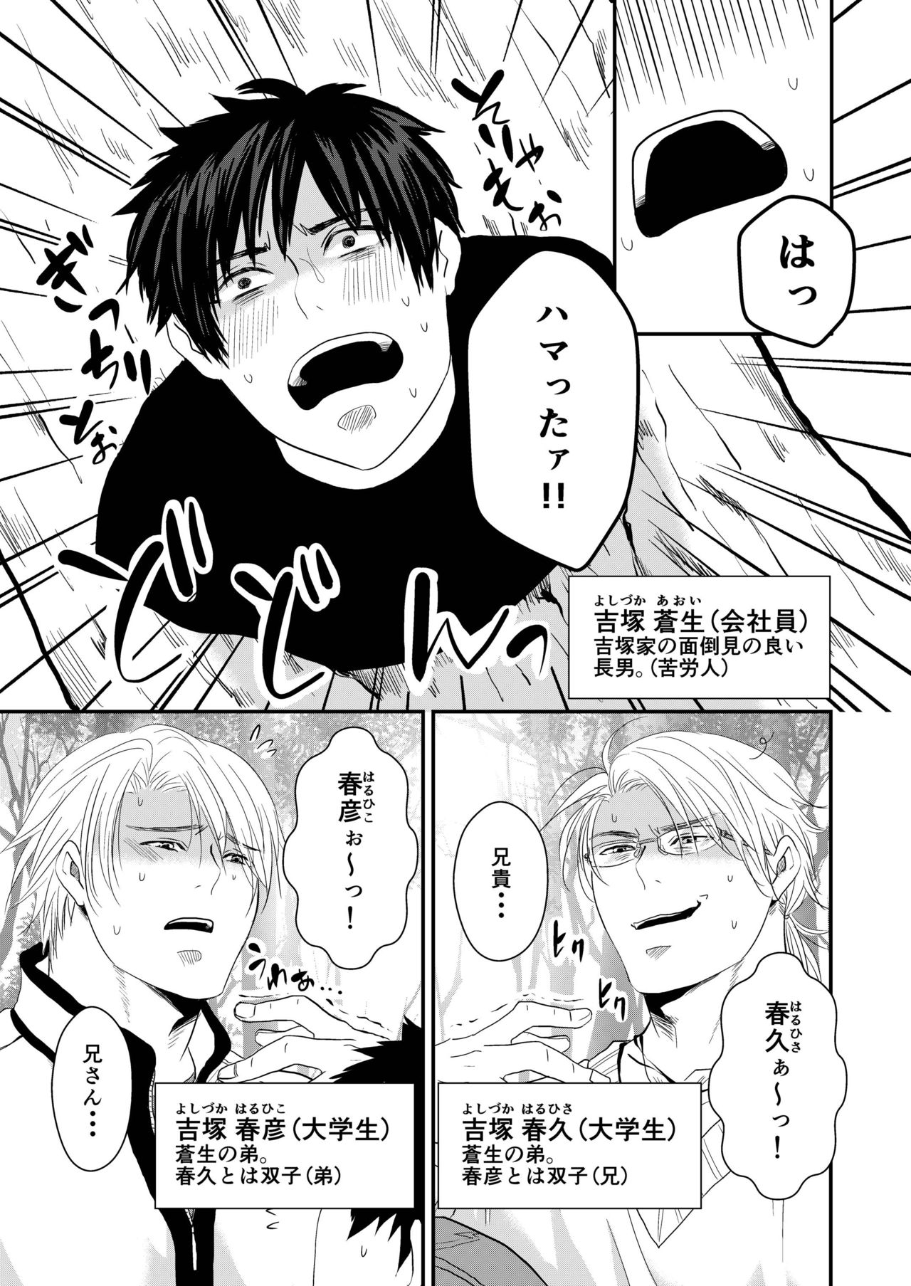 Uchi no Ani ga Hamarimashite... page 3 full