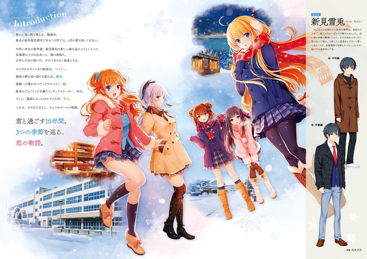 Giniro, Haruka Visual Fanbook page 3 full