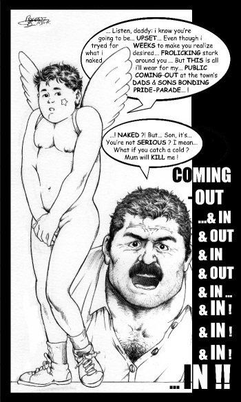 [Bruno B.] Coming-out... & in & out & in & out & in... & IN! & IN! & IN!... IN!! cover