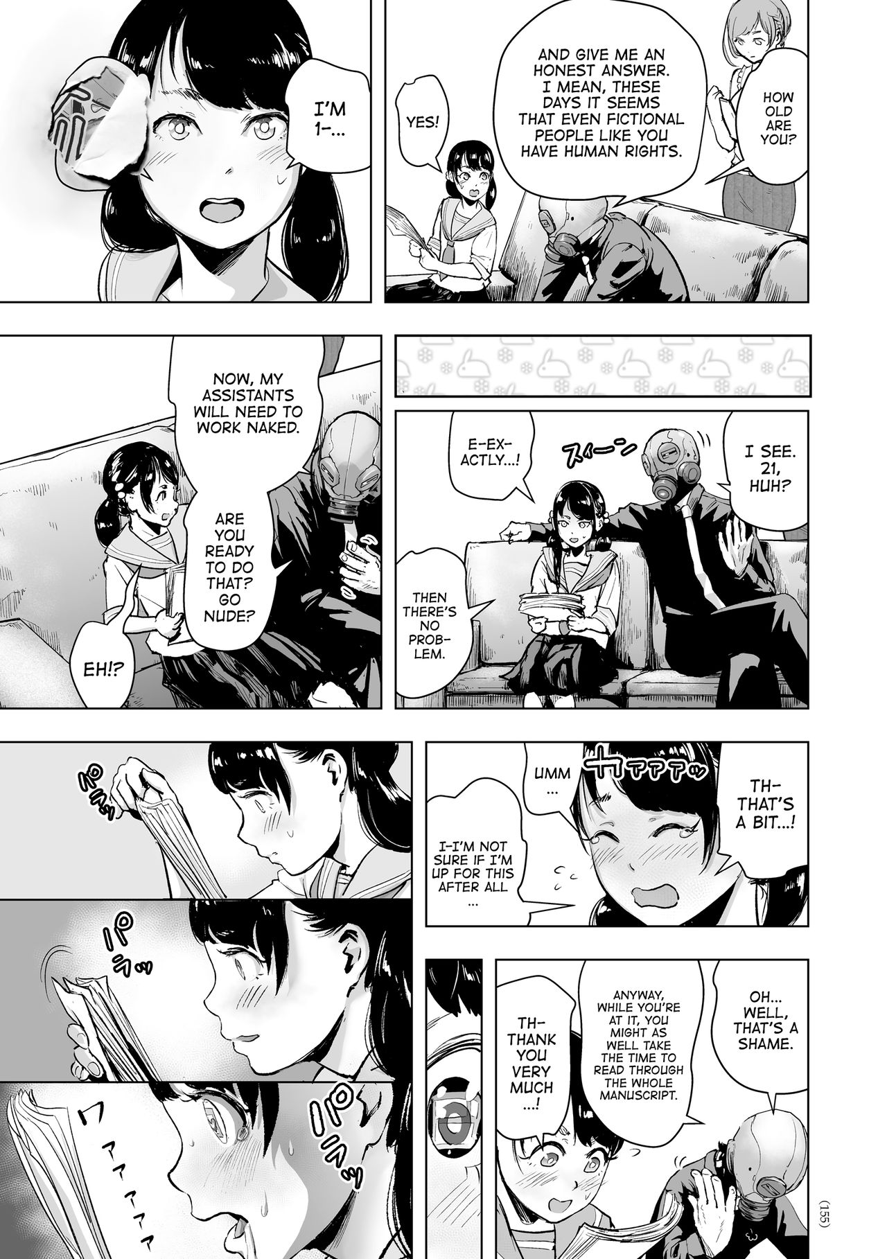 Micchaku Eromangaka 24-ji | A Day in the Life of an Ero-manga Artist page 9 full