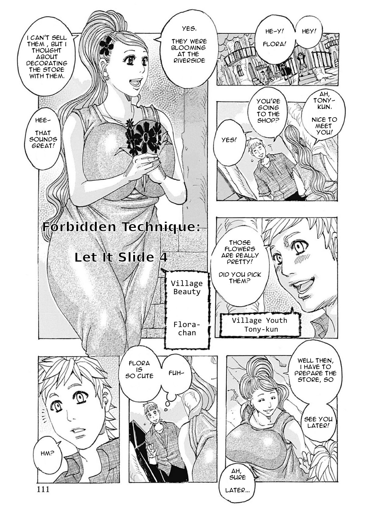 Kinjutsu Makali Tooru 4 | Forbidden Technique Let It Slide 4 page 1 full
