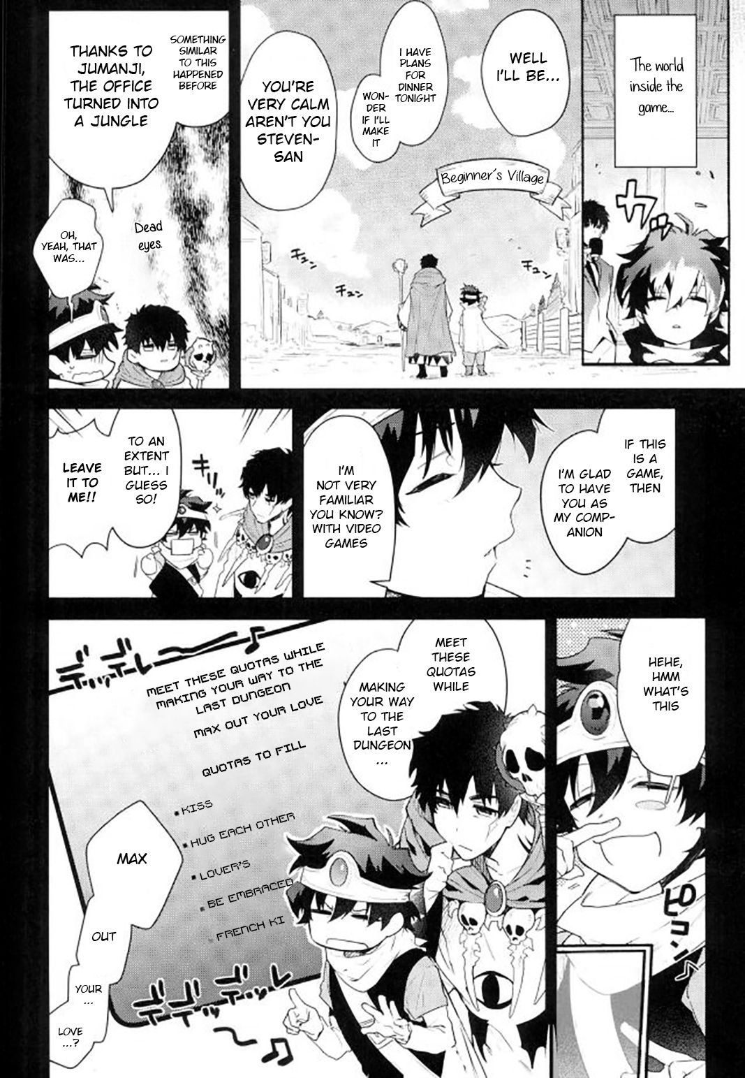 After Being Sent to Another World I'm Forced to a Love Event With My Boss!? page 3 full