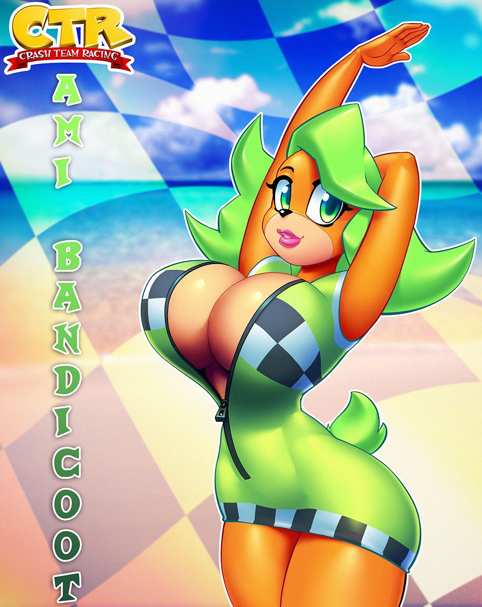 Crash Team Racing Girls  - Ami, Isabella, Liz, megumi page 1 full