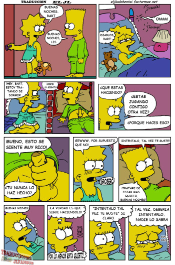 [Jimmy] Lisa's First Time (The Simpsons) [Spanish][Traducciones JL] cover
