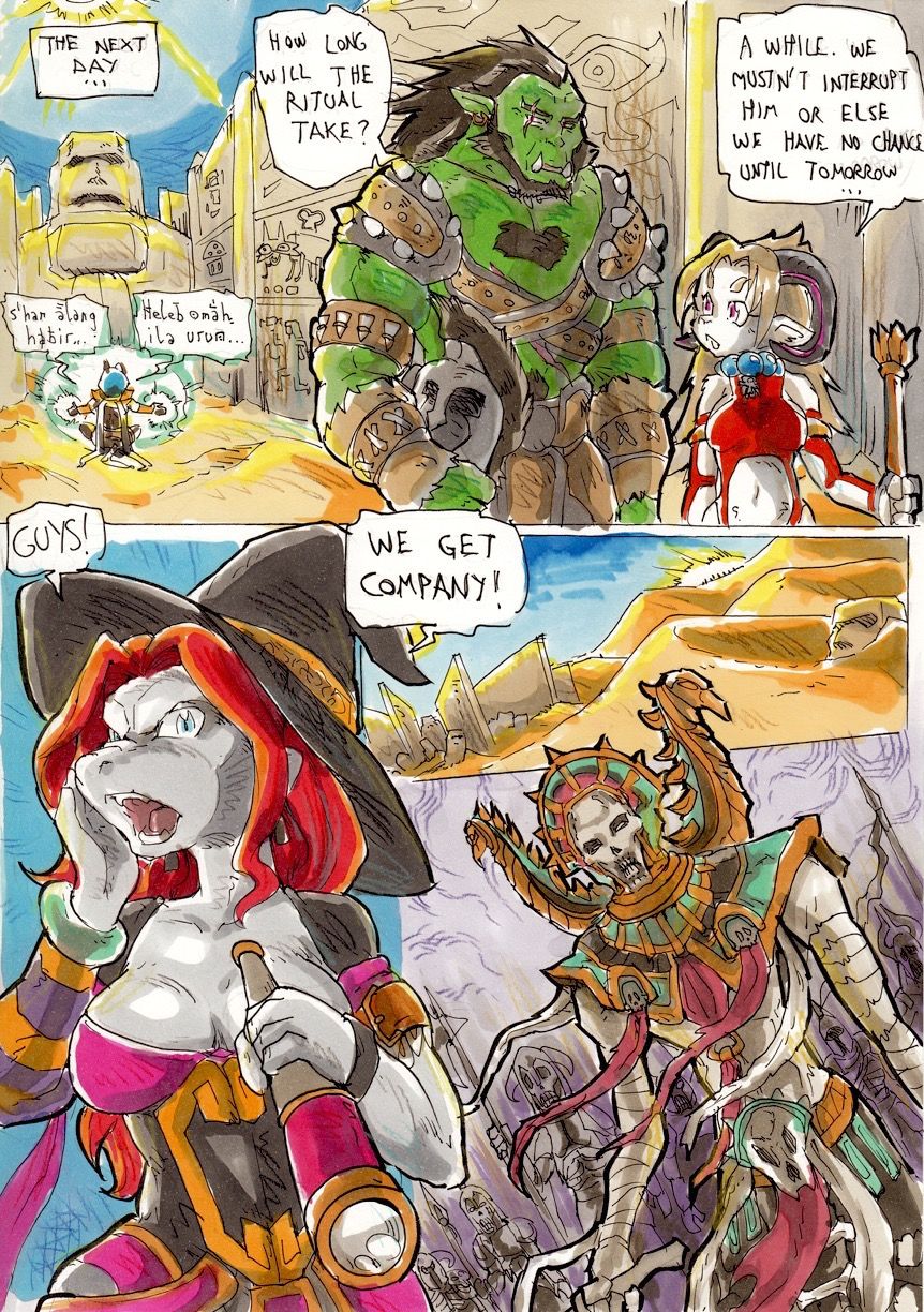 Anubis Stories Chapter 4 - Desert Collossus page 12 full