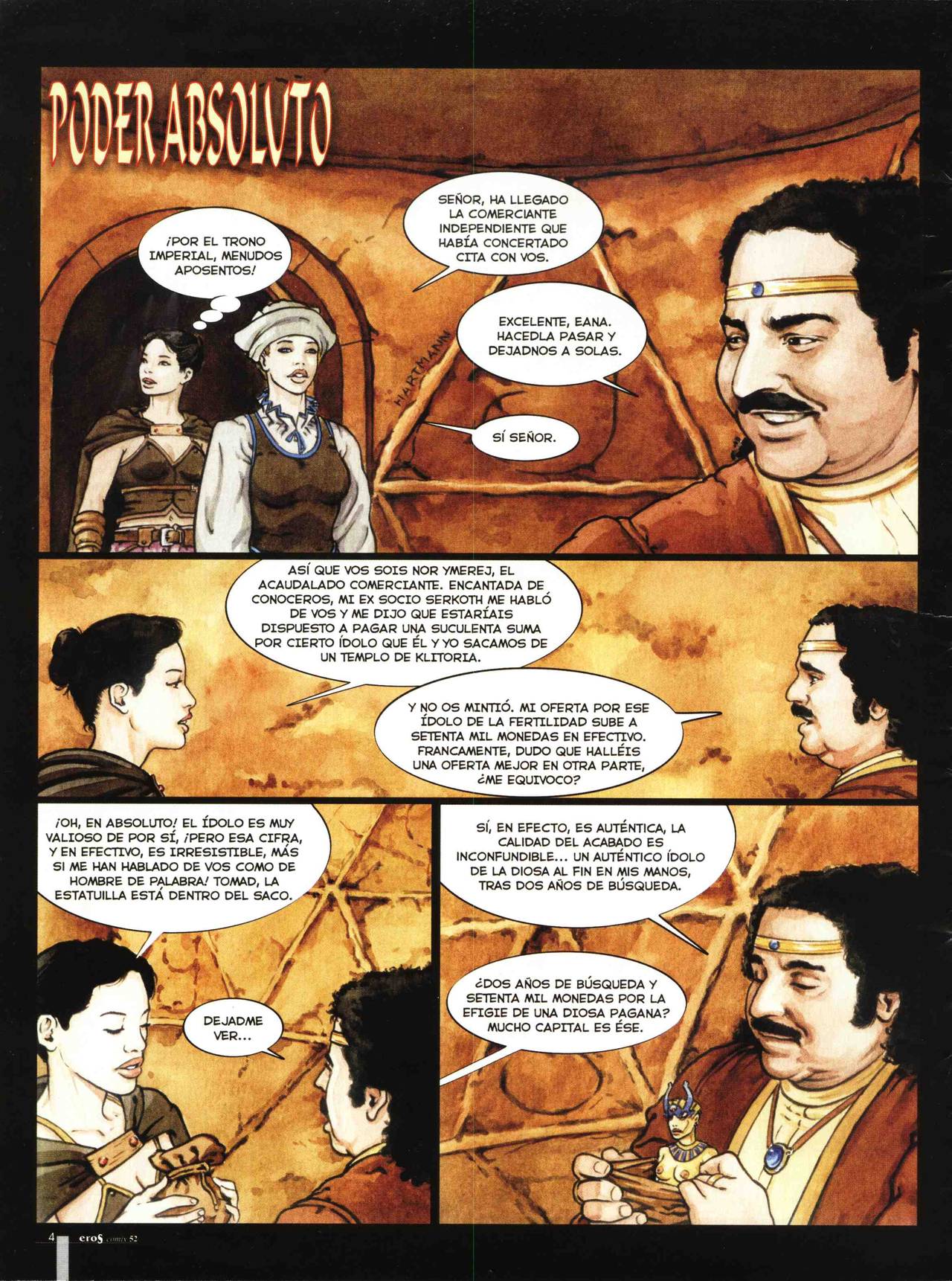 Eros Comix #52 page 3 full