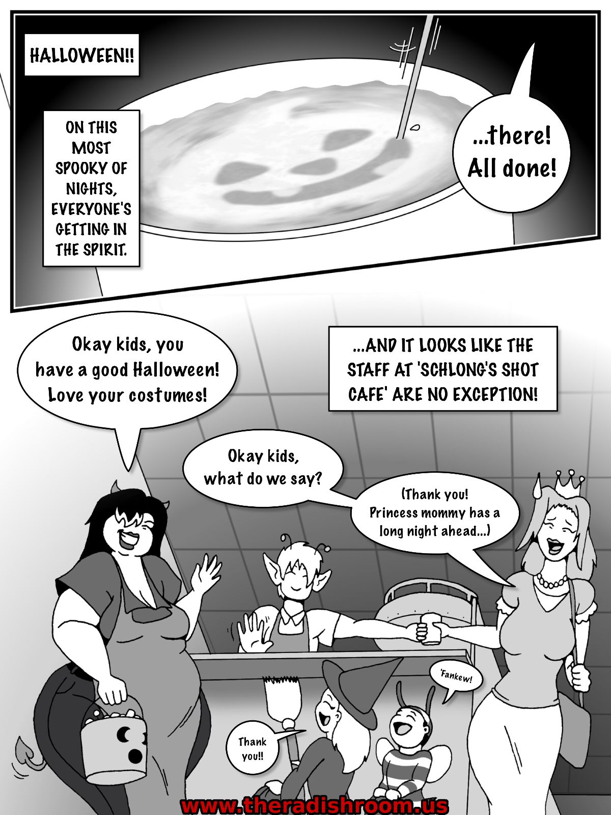 Tales of Schlock #39: Pumpkin Spice Latte page 3 full