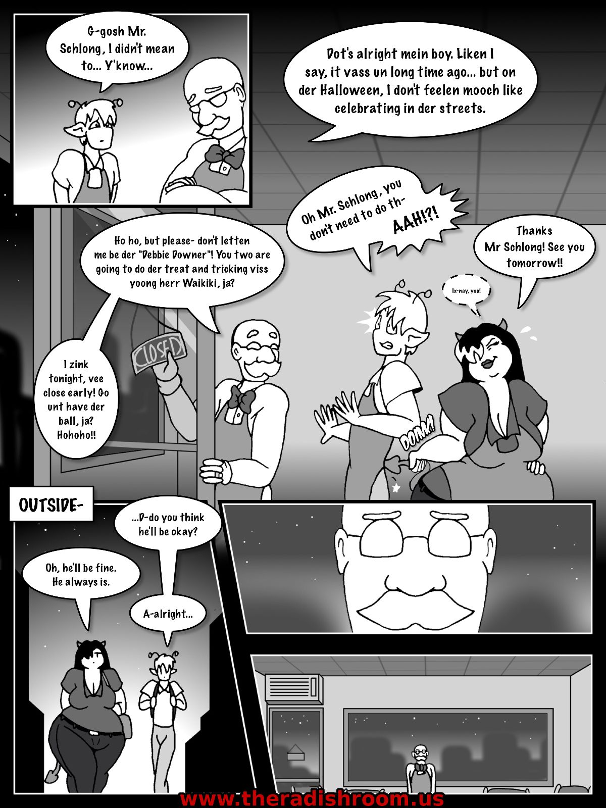 Tales of Schlock #39: Pumpkin Spice Latte page 8 full
