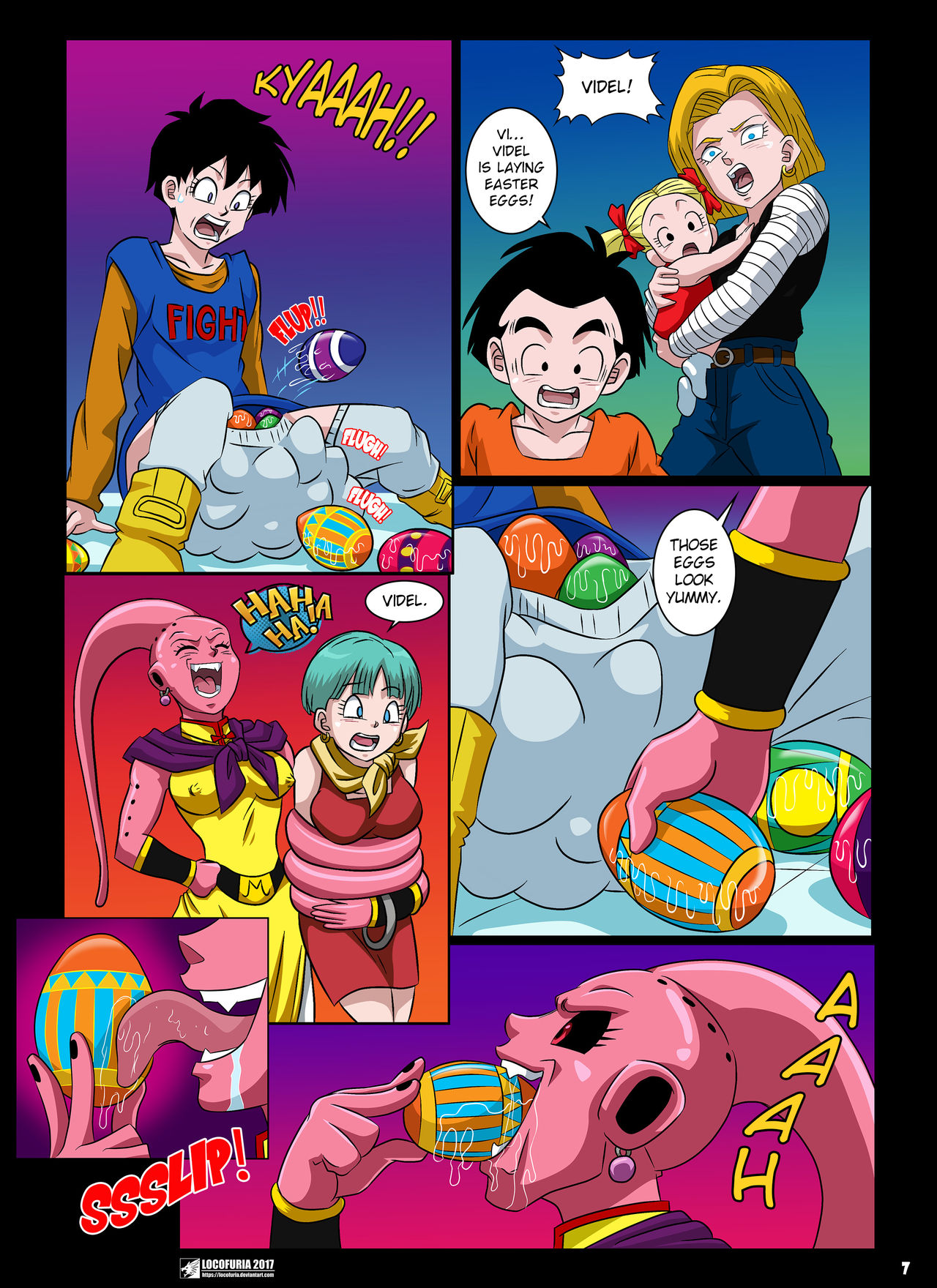 Buu's Bodies #2 - Bulma page 9 full