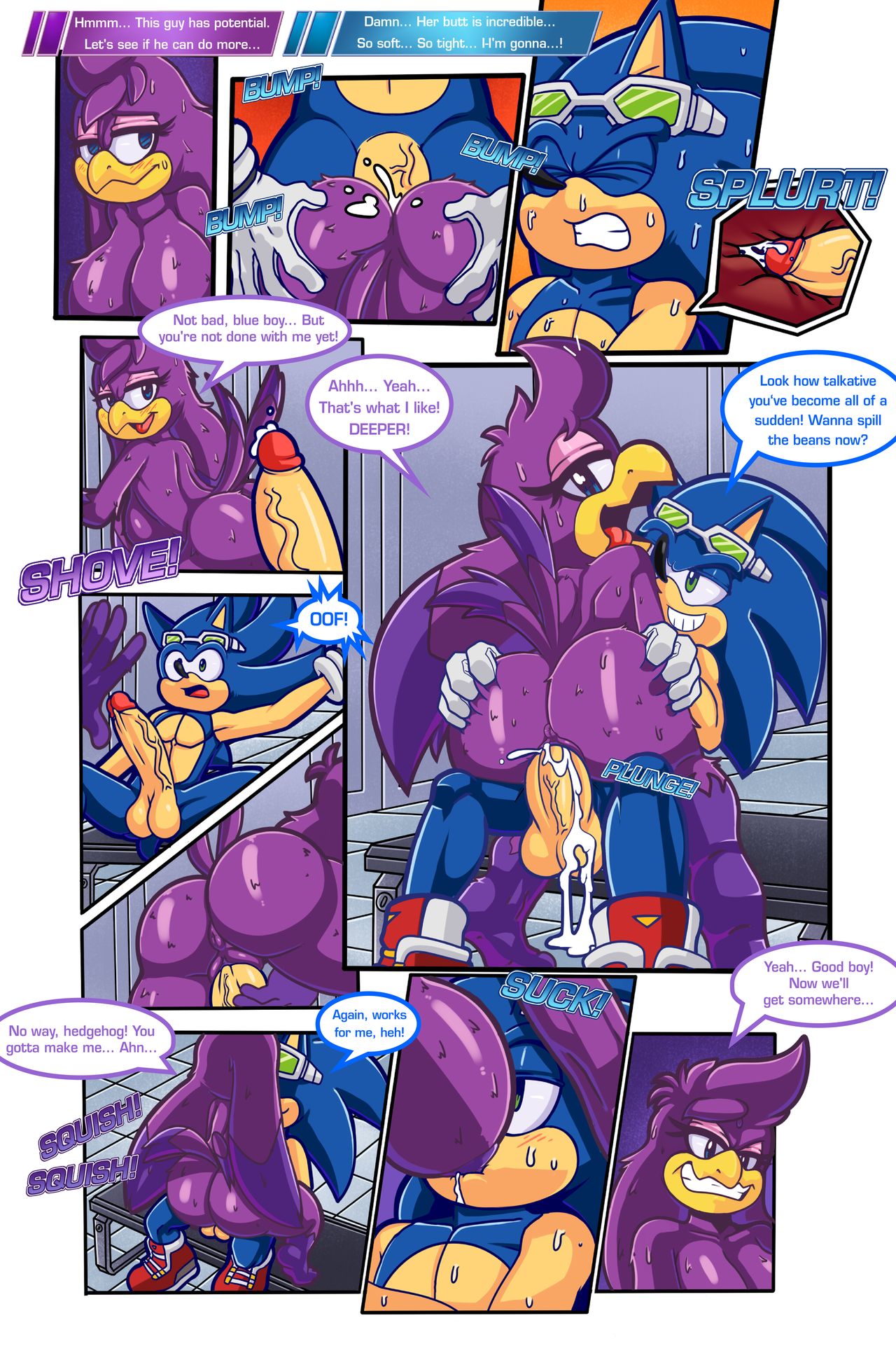 Sonic Riding Dirty page 6 full