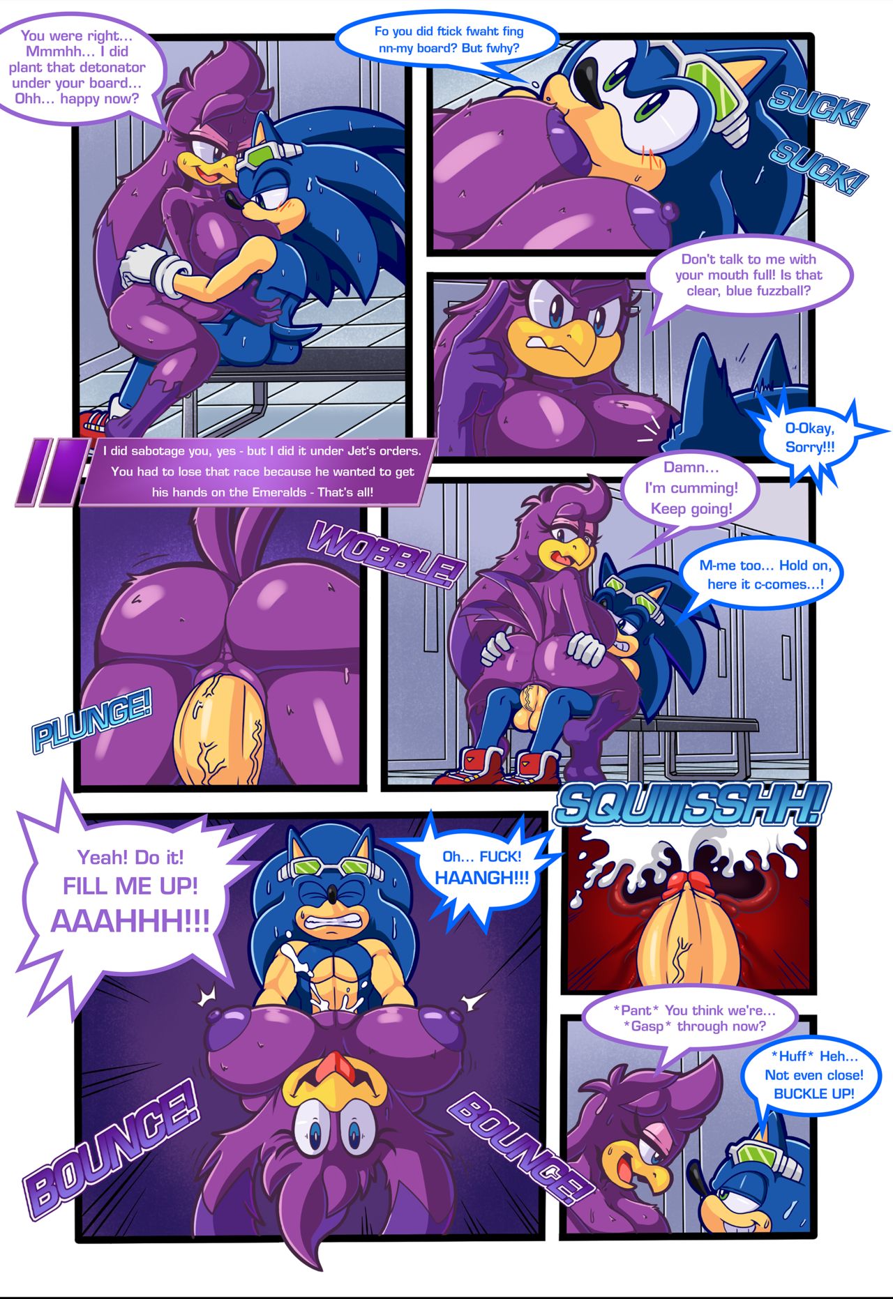Sonic Riding Dirty page 7 full