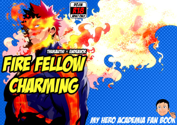 (C88) [Maraparte (Kojima Shoutarou)] Fire Fellow Charming (Boku no Hero Academia) cover