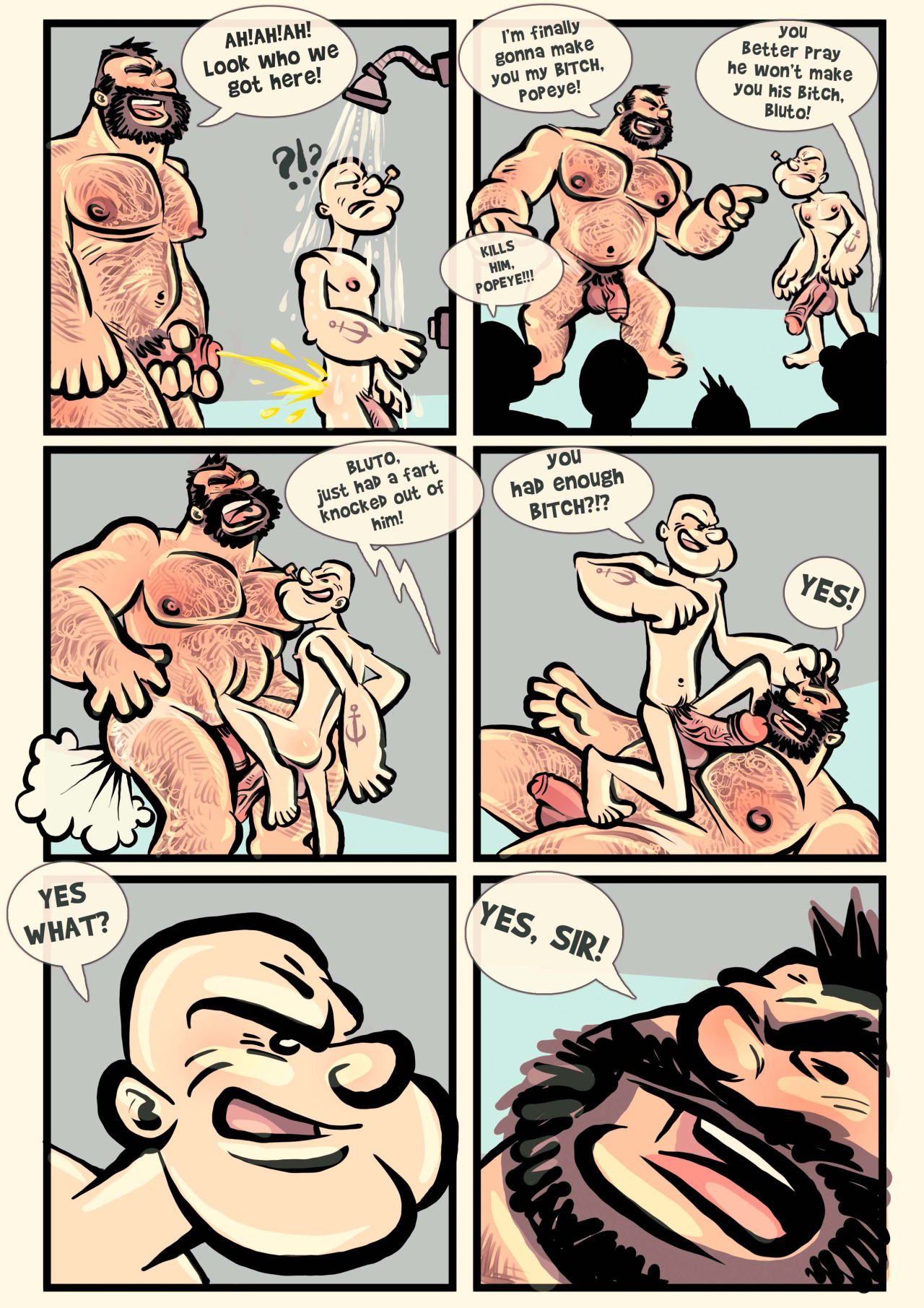 popeye and bluto page 1 full