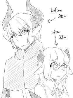 Aohada no Mazoku ga TS Shite Jakutaika Suru Manga