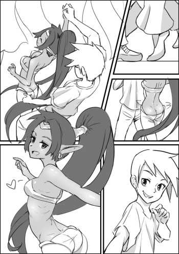 [aegisherofallen] Shantae and Danny cover