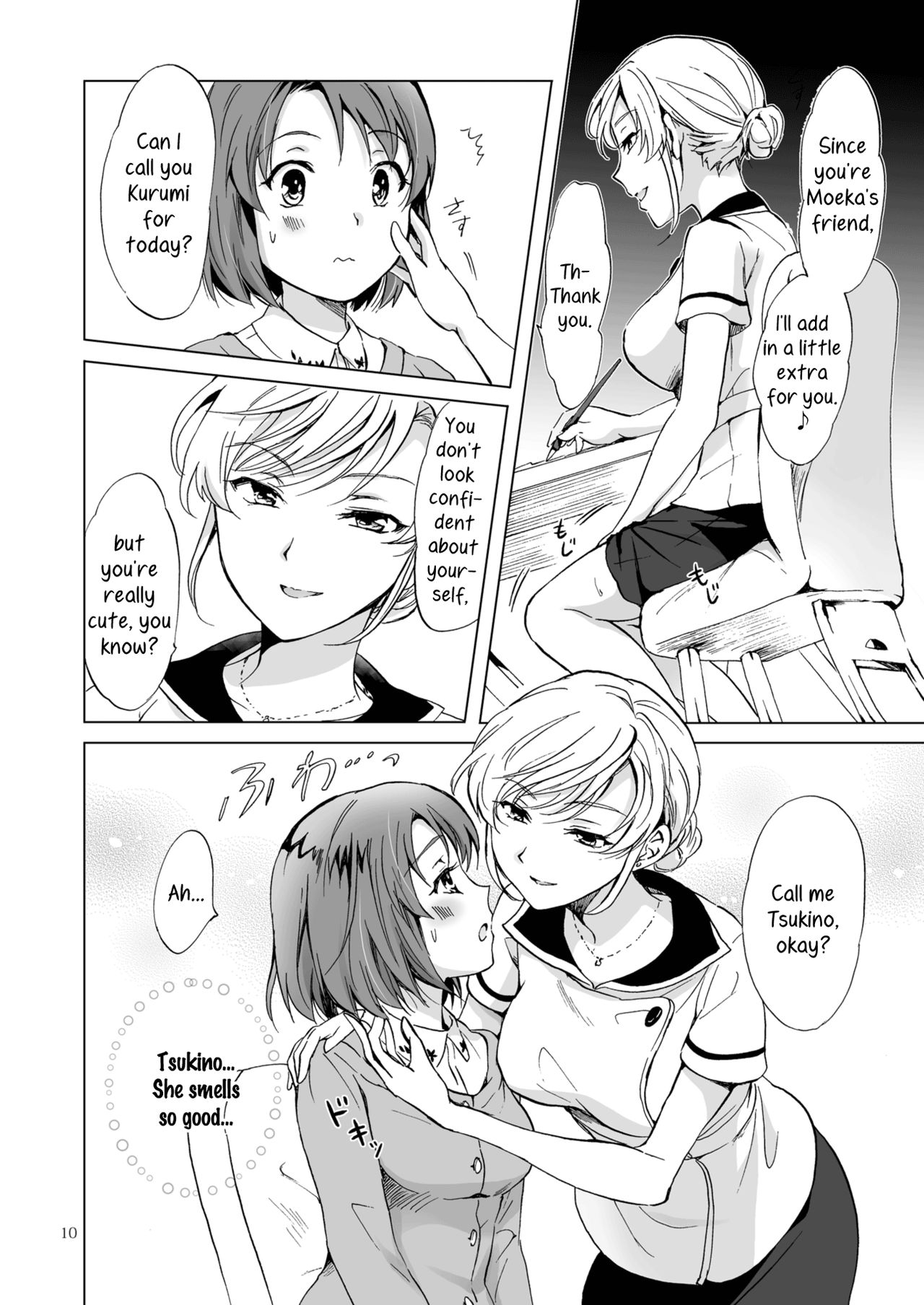 Himitsu no Yuri Esthe | Secret Yuri Salon page 10 full