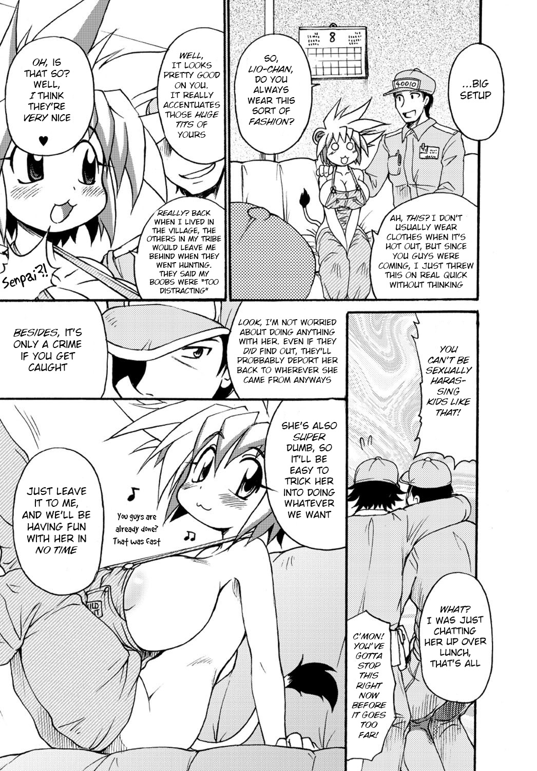 Lion Heart Wet page 4 full