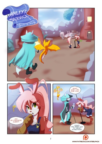 [Steel_Tigerwolf] Haley's Service (Dust An Elysian Tail) [WIP] cover