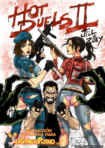 [R-ex] Hot Duels II Jill VS Zoey (Left 4 Dead, Resident Evil) [Spanish] cover