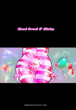 Hard,sweet and sticky