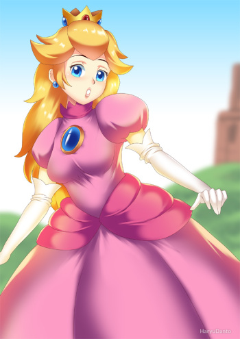 [Haryudanto] Princess Peach "Akuochi" (Super Mario Brothers) cover