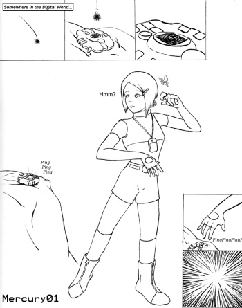 Ladydevimon Transformation cover