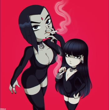 [Shadman] Raven Straight Shota (Teen Titans) [spanish]  [Ongoing] cover