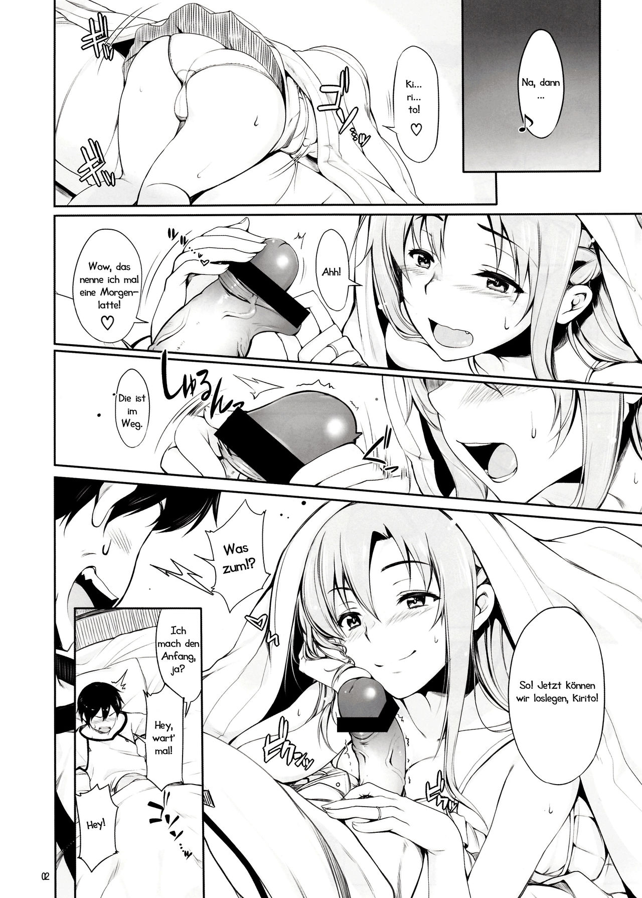 Angel's stroke 69 Asuna Strike! page 3 full