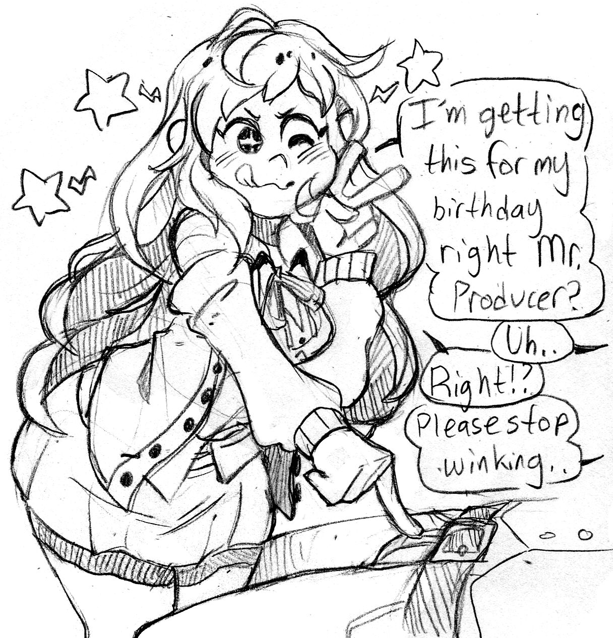 Idolmaster CG Doodles 2 page 11 full