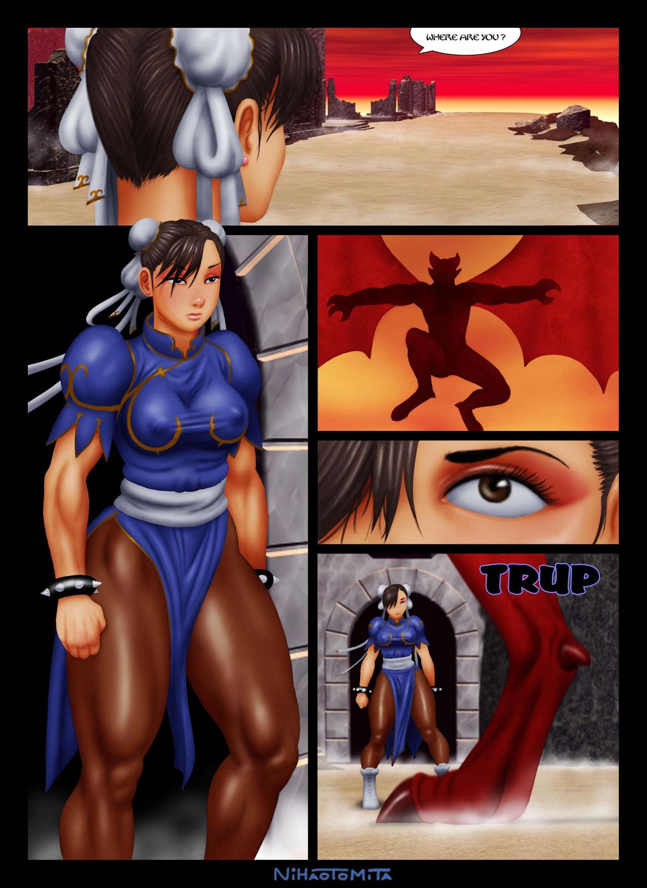 The 5 tests of Chun Li page 3 full