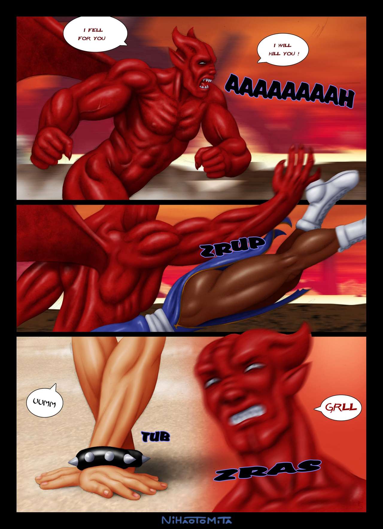The 5 tests of Chun Li page 5 full