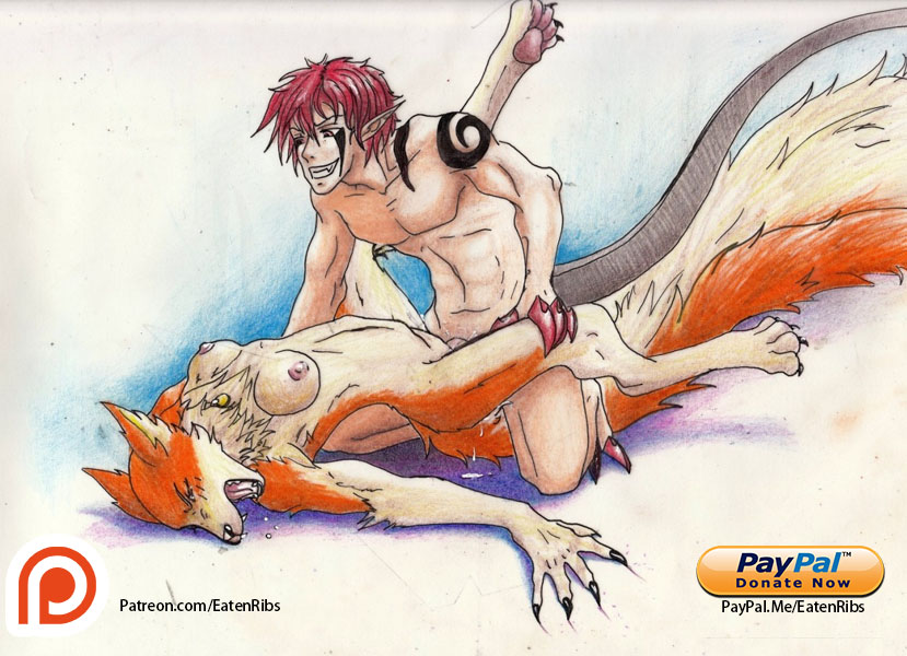 Role Play with the Monster - yiff cboy cuntboy dickgirl intersex page 6 full