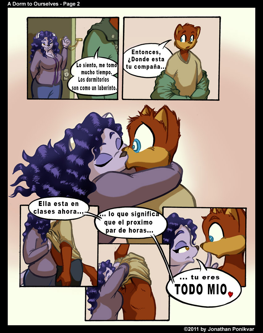 Un dormitorio para nosotros parte 1+2 Spanish page 3 full