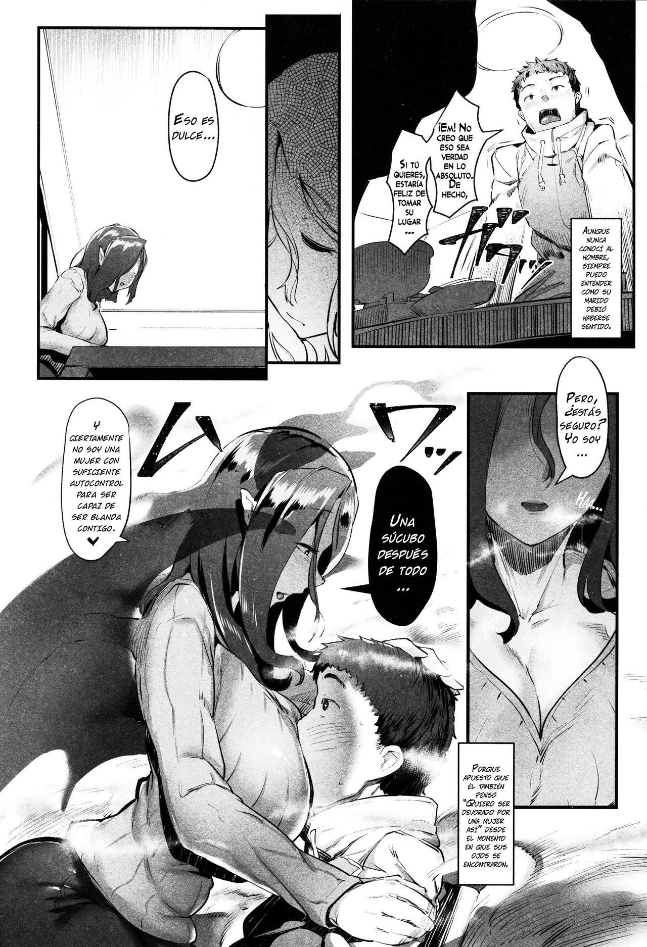 Succubus Miboujin Hirusagari no Himitsu | El placer de la tarde de la viuda súcubo  =Vile= page 9 full